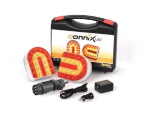 Kit de Luces LED Inalámbricas 12V – Magnético, Recargable y Multifunción para Remolque y Maquinaria
