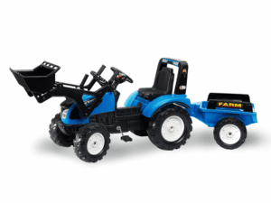 Tractor de Pedales Landini Serie 7-215 con Remolque y Cuchara